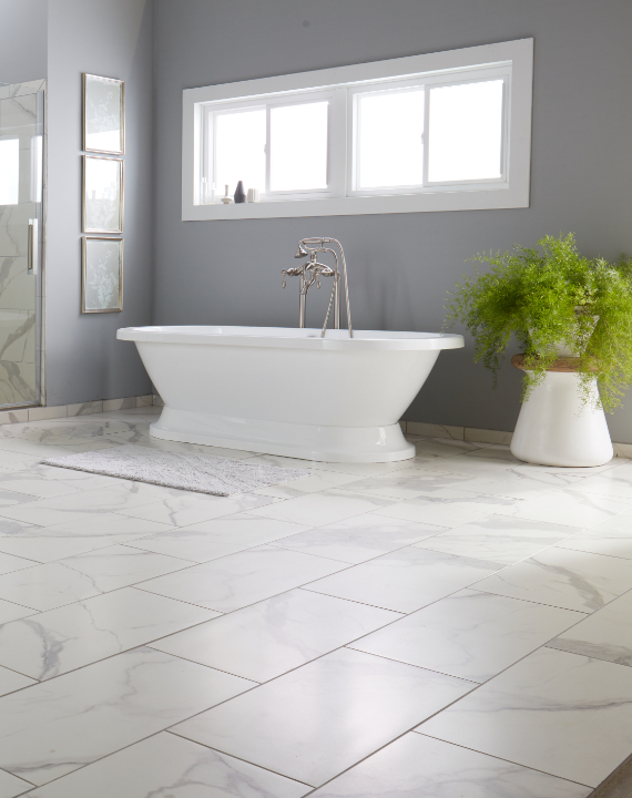 bathroom tile flooring